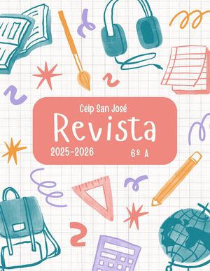 Revista 6ºA curso 25-26