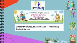 Student Preliminary Survey Different Cultures, Shared Values