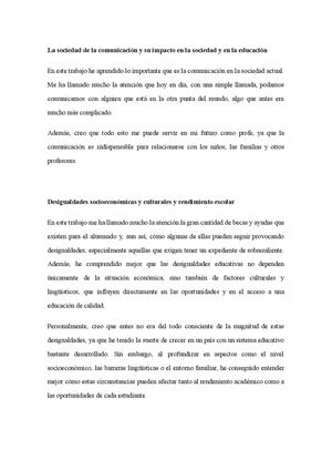 Reflexiones Sociología