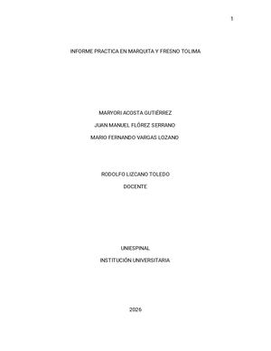 Informe Pratica Mariquita Y Fresno 1