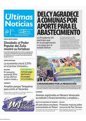 2026 05 22 Diario Ultimas Noticias Ve
