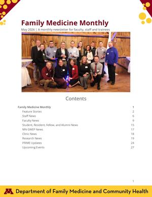 Family Medicine Monthly May 2026