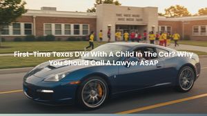 First-Time Texas DWI With A Child In The Car? Why You Should Call A Lawyer ASAP