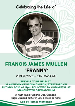 Francis Mullen Order of Service