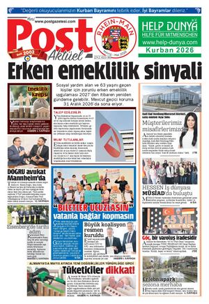 Post Gazetesi Rhein Main Mayis 2026