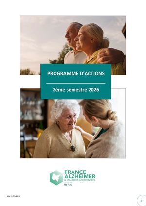 2026 Programme D'actions V7 2eme Semestre