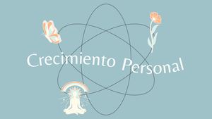 Presentación Crecimiento Personal Minimalista Azul