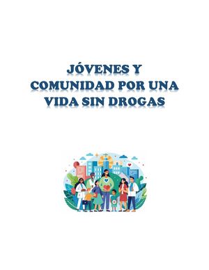 Jóvenes Y Comunidad Por Una Vida Sin Drogas