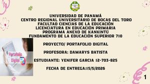 Portafolio Digital