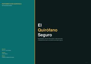 Quirofano Seguro Presentacion 1