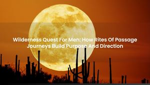 Wilderness Quest For Men: How Rites Of Passage Journeys Build Purpose And Direction
