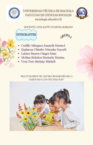 Recetario Grupo 5