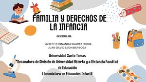 Portafolio De Familia Y Derechos De Infancia
