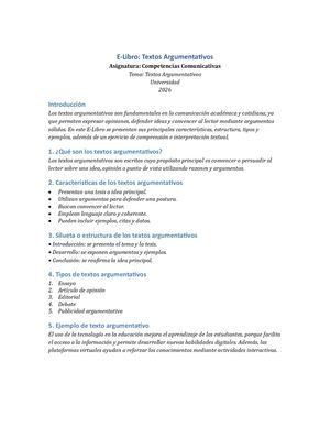 E Libro Textos Argumentativos