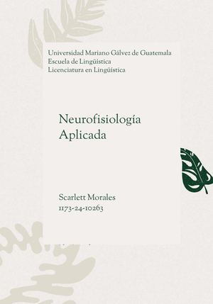 Neurofisiología Revista Texto Paralelo