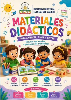 Materiales Didácticos Para Niños De Educación Inicial