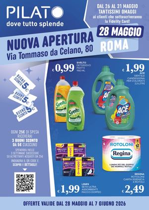 736 Pilato Store Nuova Apertura Roma