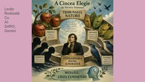 Metode moderne de predare a poeziei „A cincea elegie” De Nichita Stănescu