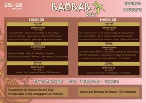 Programme Baobab 2026