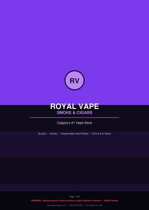 Royal Vape Calgary