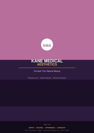 Kane Medical Aesthetics Calgary
