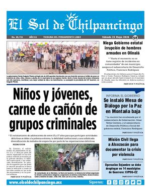 El Sol De Chilpancingo 23 Mayo 2026 Compressed
