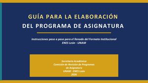 Guía para elaboración de programas de asignatura Rev2026