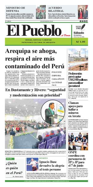 2026 05 23 Diario El Pueblo Aqp