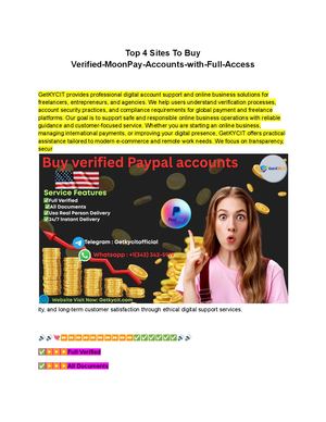Top 4 Sites To Buy Verified Paypal Accounts With Full Access