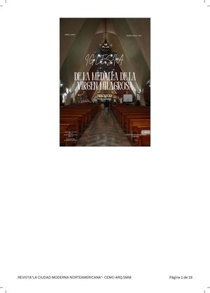 CAPILLA DE LA MEDALLA DE LA VIRGEN MILAGROSA-FELIX CANDELA