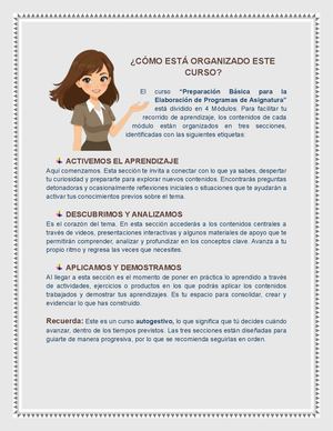 3_AUTOGESTIVO_Organización del Curso