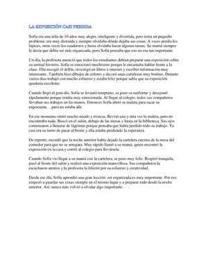 La Exposición Casi Perdida Evelyn Mariana Valencia Curso 402