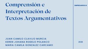 ACTIVIDA UND 3, COMPRENSION Y PRODUCCION DE TEXTOS - EMPRESARIOS III
