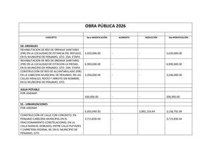 Obra Pública 2026