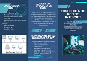 Blue And Tosca Futuristic Startup & Tech Trifold Brochure