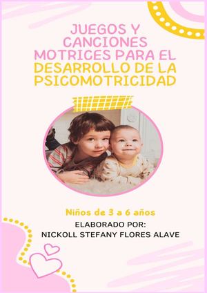 Portafolio Digital Educación Psicomotriz