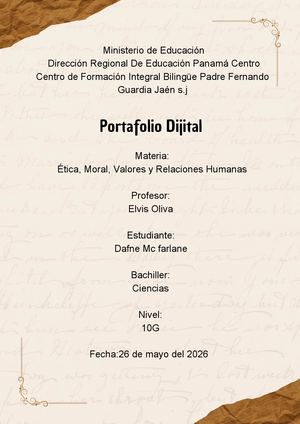 Documento A4 Portada Historia De La Religión Clásico Marrón Pdf