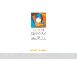 Manual Marca Opción Cerámica - UES