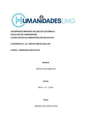 Semana 13 Conflicto