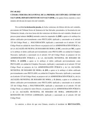 Inc 48 2022 Csj 2022 Rosario De Mora