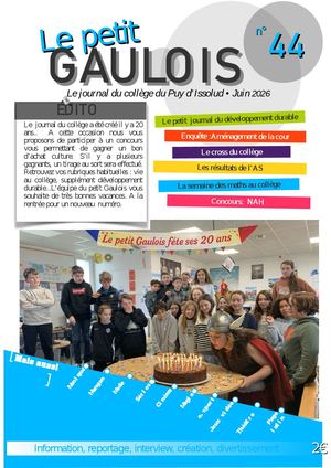 Maquette Le Petit Gaulois Juin 2026