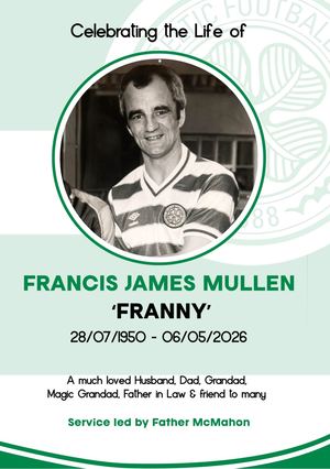 Francis Mullen Order of Service
