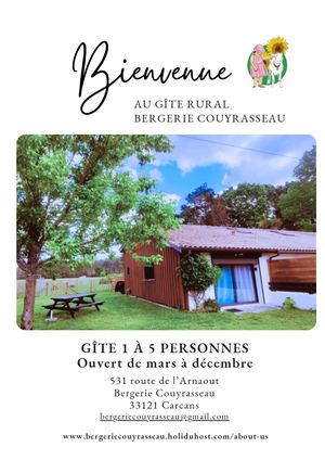 Livret D'accueil Gite Bergerie Couyrasseau 2026