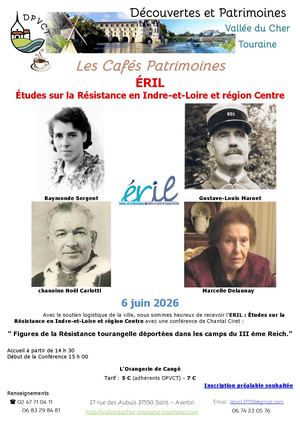 Café Patrimoine DPVCT : 6 juin 2026