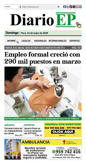 2026 05 24 Diario Ep Aqp