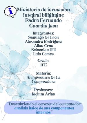 Descubriendo el corazón del computador-11ºE
