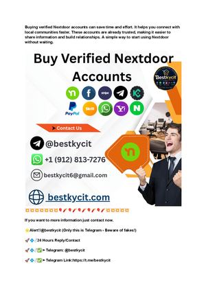 Best Places To Buy Nextdoor Personal &Amp; Business