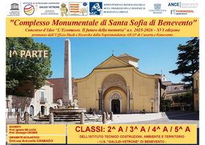 Progetto Complesso Monumentale di Santa Sofia di Benevento
