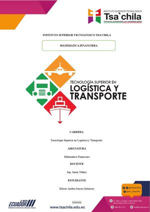 Matematica Financiera