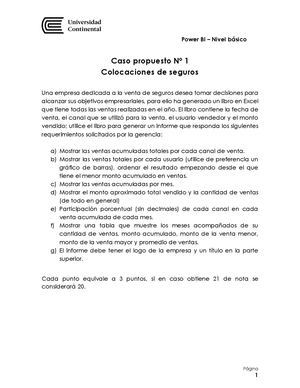 Caso Propuesto 1 Colocaciones